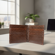 Zauray Croco Prestige Wallet – Classic Bifold Edition