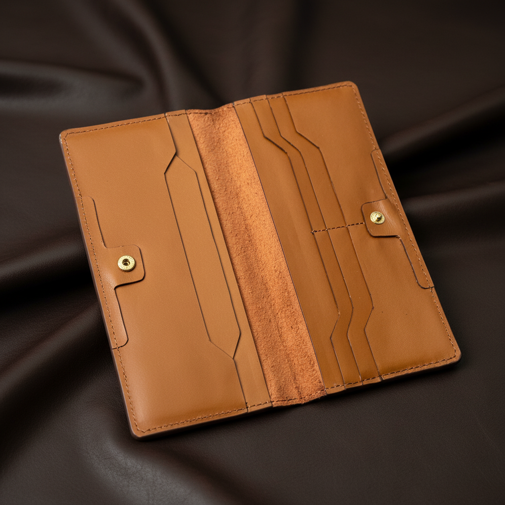Zauray Monarch Long Leather Wallet – Executive Edition