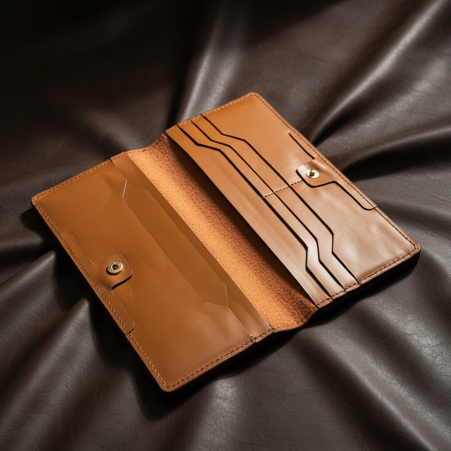 Zauray Monarch Long Leather Wallet – Executive Edition