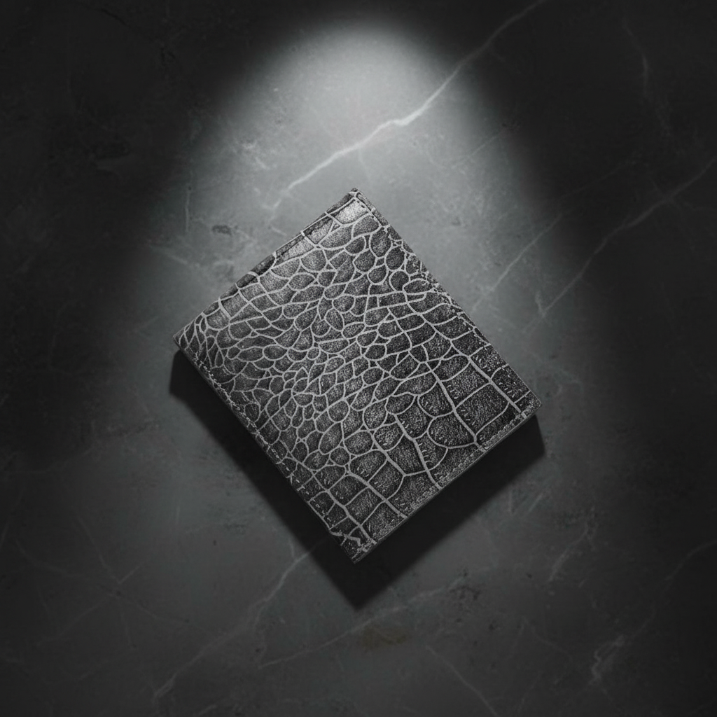 Zauray Croco Luxe Bifold Wallet – Original Leather