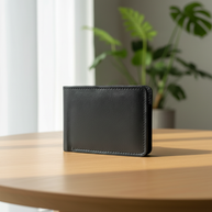 Zauray Black Classic Bifold Wallet – Original Leather